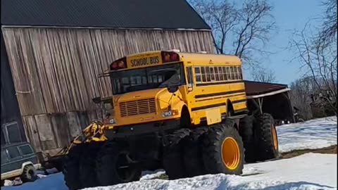Redneck School Bus