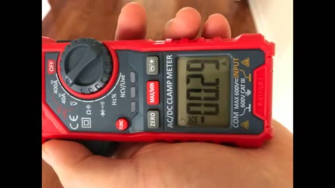 Review: AstroAI Digital Clamp Meter Multimeter 2000 Counts Amp Voltage Tester Auto-ranging with...