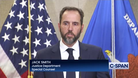 C-SPAN - Complete statement from Special Counsel Jack Smith on Trump Indictment