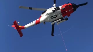 US Coast Guard Rescue from Cruise Ship