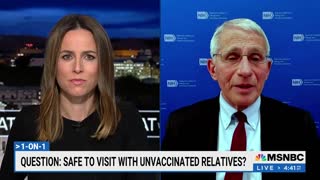Fauci says people should ask unvaccinated family members to not show up for Christmas
