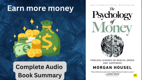 The Psychology of Money Book by Morgan House l wealth, greed, and happiness |The Library Book