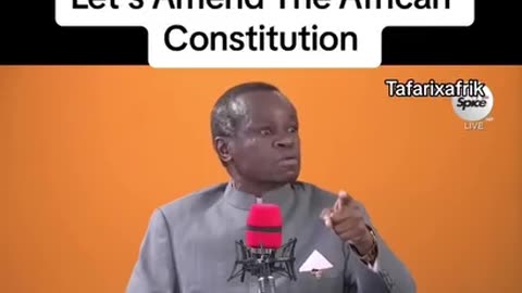 PLO Lumumba on why Africa needs to change the colonial constitution !