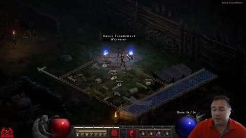 Diablo 2 Assassin Walkthrough Act 1 // Part 3
