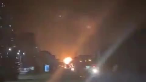 Russian bombing of the capital of Ukraine kyiv