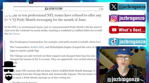 SOME NFL TEAMS-FK THAT "PRIDE" BULLISH...LOL