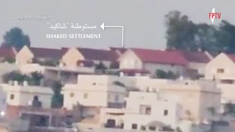 (EN) Al Quds Brigades - Jenin (PIJ) targeting Shaked colonny, July 30, 2024.