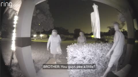 Prank on Mom Caught on Ring Video Doorbell Pro