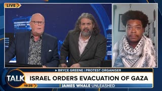 Pro-Palestine Protester KICKED Off Show By Presenter James Whale