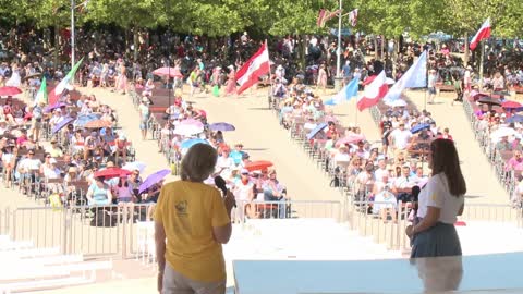 Jugendfestival Medjugorje 2022 - Zeugnis von Maisa Arraf