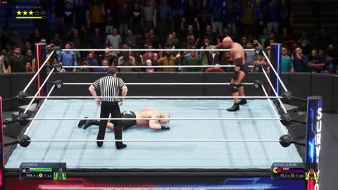 Goldberg Destroys Brock Lesnar in Survivor Series
