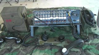 FIELD PHONE OPS: SB-22/PT Manual Telephone Switchboard