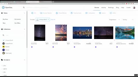 How to create NFTs(non fungible tokens) for photos and sell them on crypto marketplaces like Opensea