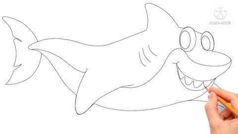 Shark drawing