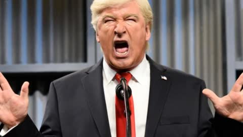 Trum & Alec baldwin jr have words on twitter over"SNL"SkitS