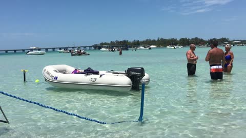 Boating on Jewfish Sandbar