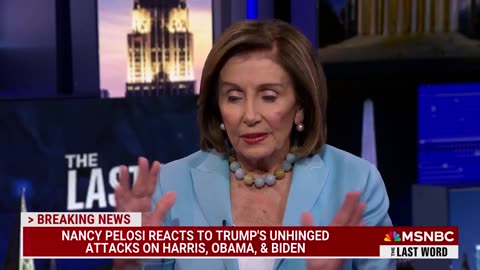 'He's well known for his insanity': Pelosi says Dems no longer 'agonize' over Trump