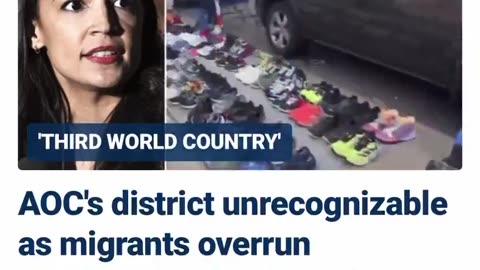 Third-World: AOC's District Unrecognizable As Migrants Overrun Neighborhood Selling Clothing, Food