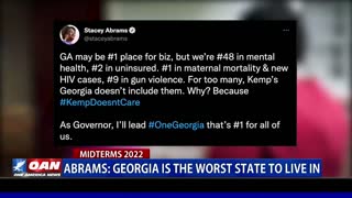 Abrams: Georgia is the worst state to live in