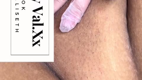 Valeria Demonstrates Bikini Wax with Tickled Pink Hard Wax | BeautyByVal.Xx