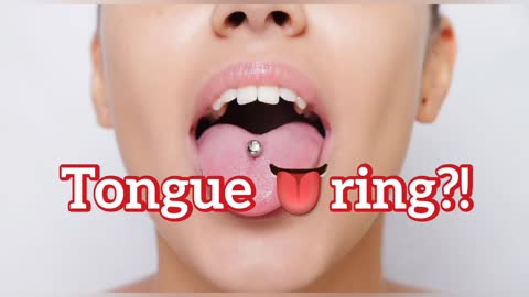 Tongue ring ladies?! 👅👅👅