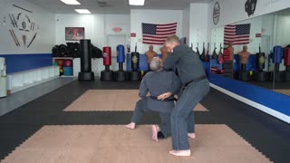 Correcting common errors executing the American Kenpo technique Destructive Kneel