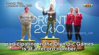 Russia is absolutely making fun of the woke Olympics.