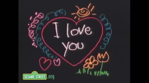 Classic Sesame Street - Valentine I Love You