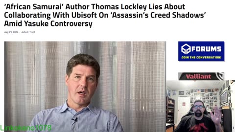 Lockley the author of African Samurai lies about collaborating with Ubisoft and his book
