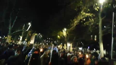 Thessaloniki Greece Protest 05-12-2021- Part1