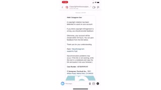 Instagram direct message phishing scam!!