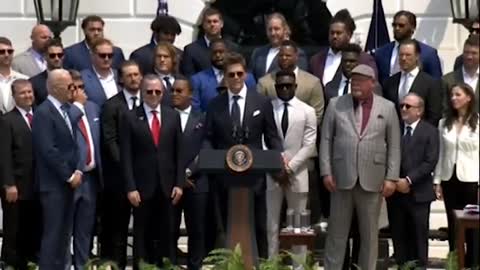 Tom Brady's full speech at the White House