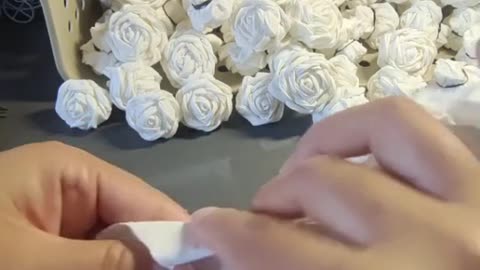 Making rose