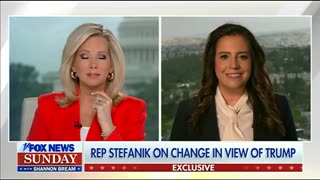 Congresswoman Stefanik Throws Her Support Behind Trump In Explosive Interview