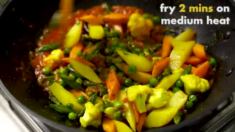 KADAI VEG RECIPE RESTAURANT STYLE | KADAI VEGETABLE | VEG KADAI RECIPE