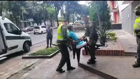 Rescatan a adulto mayor maltratado en Bucaramanga