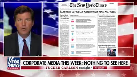 Banning Tucker posting to Rumble