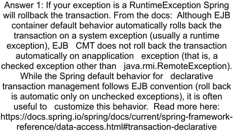 JPA repository doesn39t perform update when called in Catch clause before throwing exception