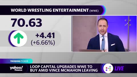 Vince McMahon steps down, Loop Capital upgrades WWE stock