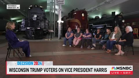 Female Trump Voters and Right-Leaning Swing Voters in Wisconsin Talk VP Harris