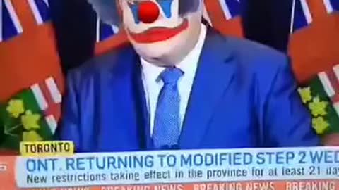 Clown man doug ford