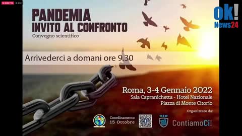 Pandemia: Invito al confronto (2) - convegno, Roma 3-4 gennaio 2022