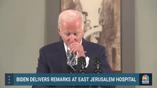 Biden Coughs Into Hands In Speech