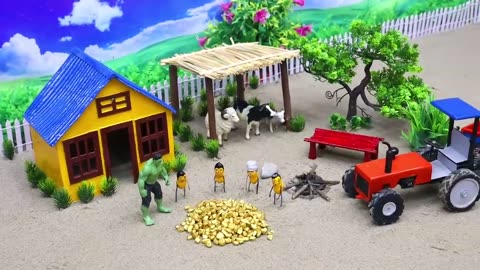 Diy tractor making mini gold mining equiinpment science project | @drems#7