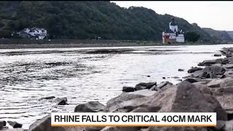 Rhine River Falls to Dangerously Low Level