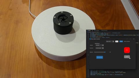 Bluetooth Enabled Photography Turn Table