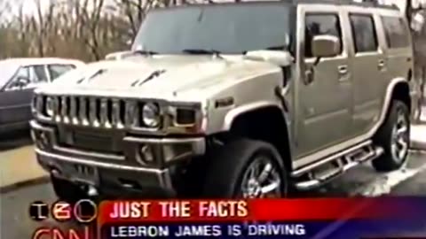 That time when LeBron's Hummer made on to CNN