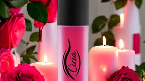 Cicia Premium Pink Lip Oil - Cherry Moisturizing and Nourishing Glossy Finish | Lip Care Treatment