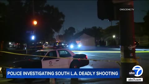 Man shot to death in South LA, reportedly during street takeover