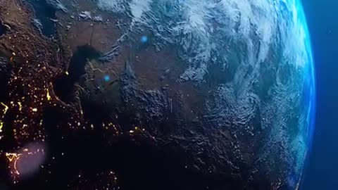 Earth night view